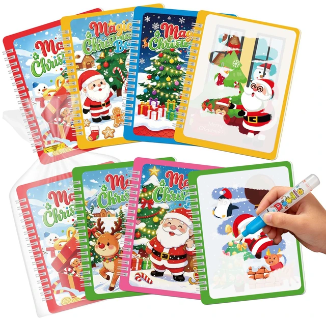 Main image of Christmas Water-Painting Book