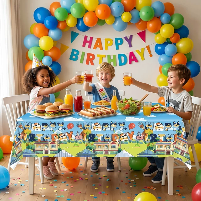Alt view image 4 of 7 - 3 Pcs Paw Patrol Tablecloths Paw Patrol Party Tablecloths Paw Patrol Table Cover Paw Patrol Birthday Tablecloths for Paw Patrol Birthday Party Decorations Supplies
