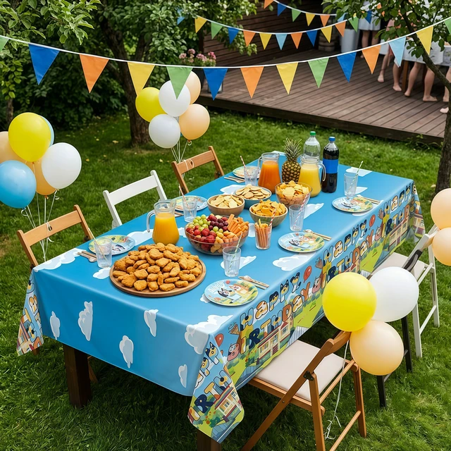 Alt view image 5 of 7 - 3 Pcs Paw Patrol Tablecloths Paw Patrol Party Tablecloths Paw Patrol Table Cover Paw Patrol Birthday Tablecloths for Paw Patrol Birthday Party Decorations Supplies