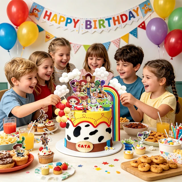 Alt view image 2 of 7 - 26 Pcs Toy Story Cake Decorations Set - Toy Story Party Cake Toppers&Toy Story Cupcake Toppers&Toy Story Character Models etc Toy Story Cake Party Decorations for Toy Story Birthday Party Supplies