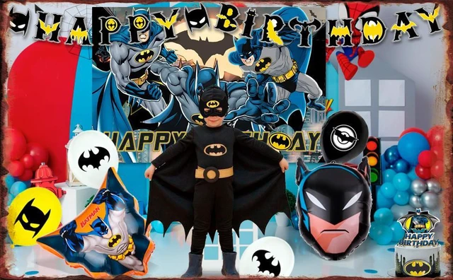 Alt view image 7 of 7 - Bat Party Decorations,115pcs Bat Birthday Decorations & Bat Party Tableware Set- Bat Decorations Balloons Banner & Bat Tablecloth Plates Cups Napkins etc BatBirthday Party Supplies