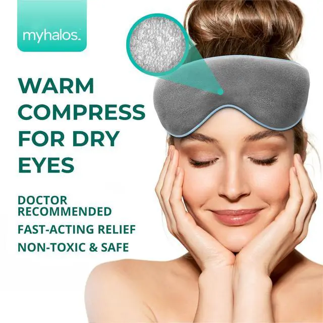 Alt view image 2 of 7 - Heated Eye Mask, Warm Compress for Dry Eyes, Blepharitis & MGD