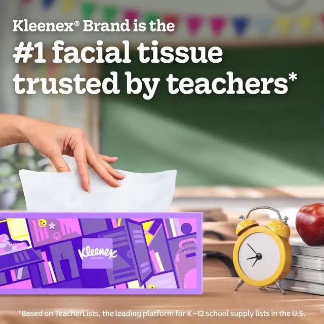 Alt view image 2 of 7 - Ultra Soft Facial Tissues, 4 Flat Boxes, 120 Tissues per Box