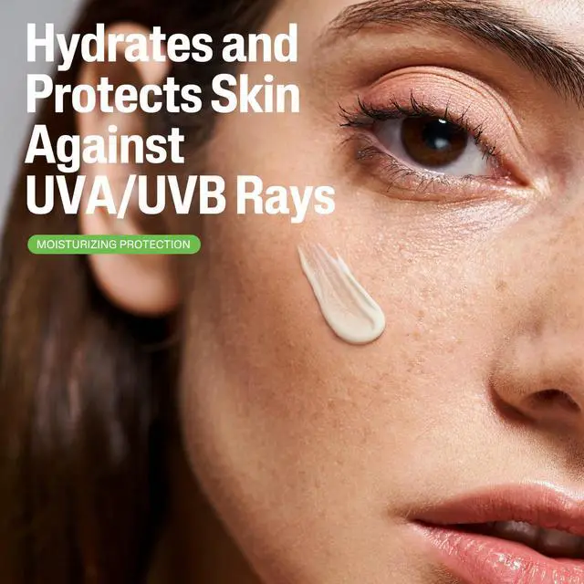 Alt view image 3 of 7 - Oil-Free Daily Facial Moisturizer SPF35, suitable for dry, oily, combination and sensitive skin, fragrance-free facial lotion, packaging varies