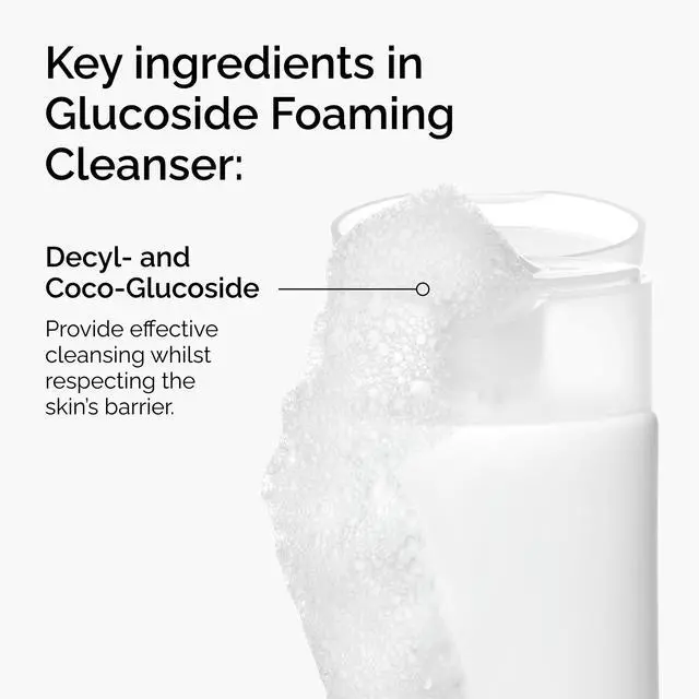 Alt view image 2 of 6 - Gentle Glucoside Foaming Facial Cleanser, suitable for all skin types including sensitive skin, 5.1 fl oz
