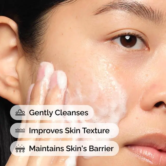 Alt view image 4 of 6 - Gentle Glucoside Foaming Facial Cleanser, suitable for all skin types including sensitive skin, 5.1 fl oz