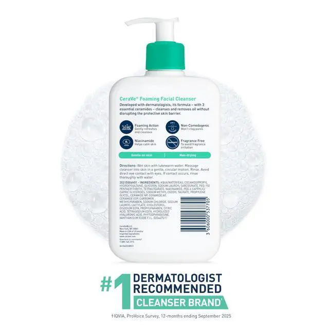 Alt view image 7 of 7 - Foaming Facial Cleanser Designed for Oily Skin, 19 oz