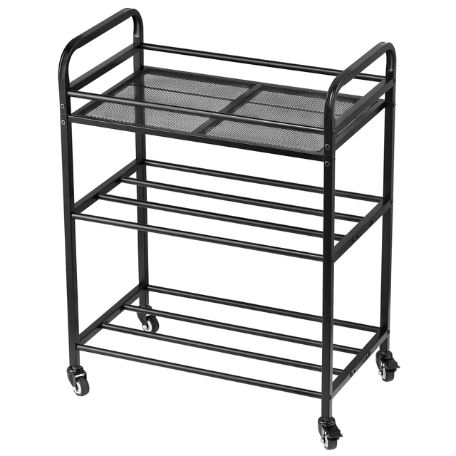 Alt view image 9 of 9 - VEVOR 3D Printer Filament Storage Rack 3 Tier Filament Spool Holders Racks