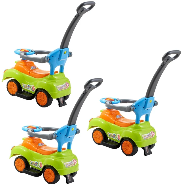 Alt view image 10 of 10 - VEVOR Ride On Push Car 55 lbs Toddlers Stroller Sliding with Guardrails for Kids