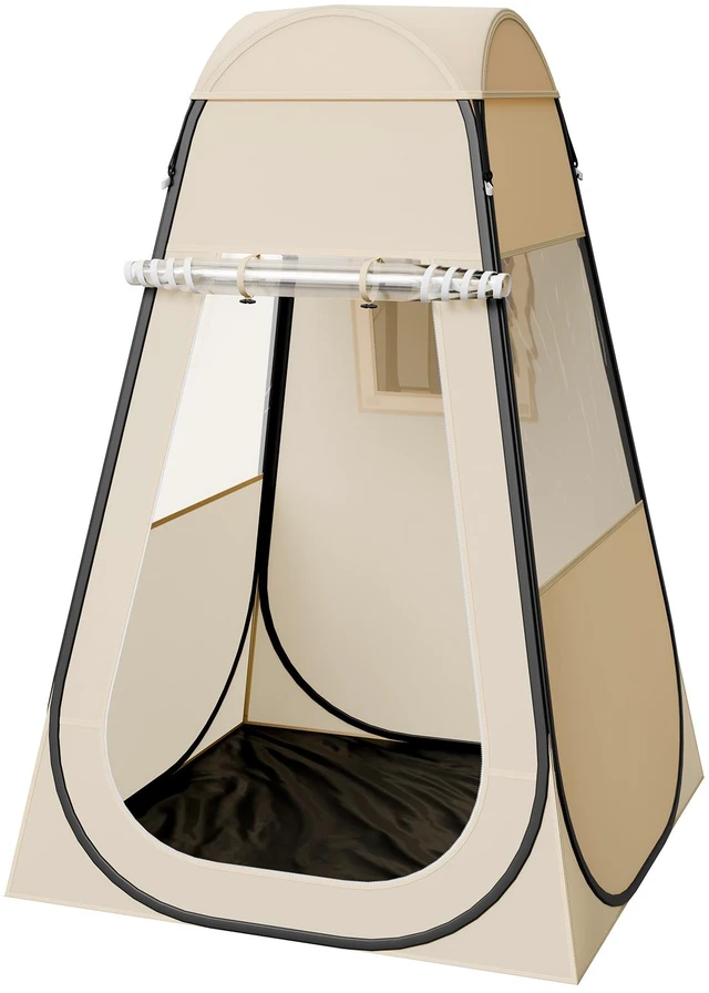 Alt view image 9 of 9 - VEVOR Pop up Sports Tent 47x47 in Outdoor Clear Bubble Tent Weather Proof Pod