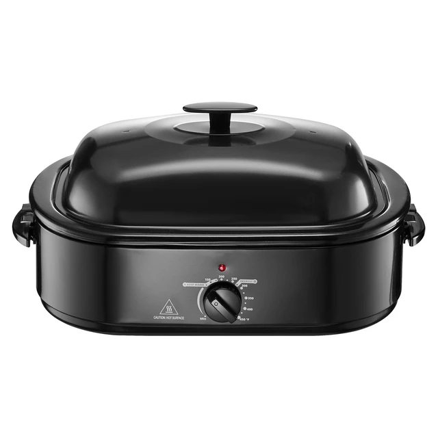 Alt view image 9 of 9 - VEVOR Electric Roaster Oven 18QT Electric Turkey Roaster with Self-Basting Lid