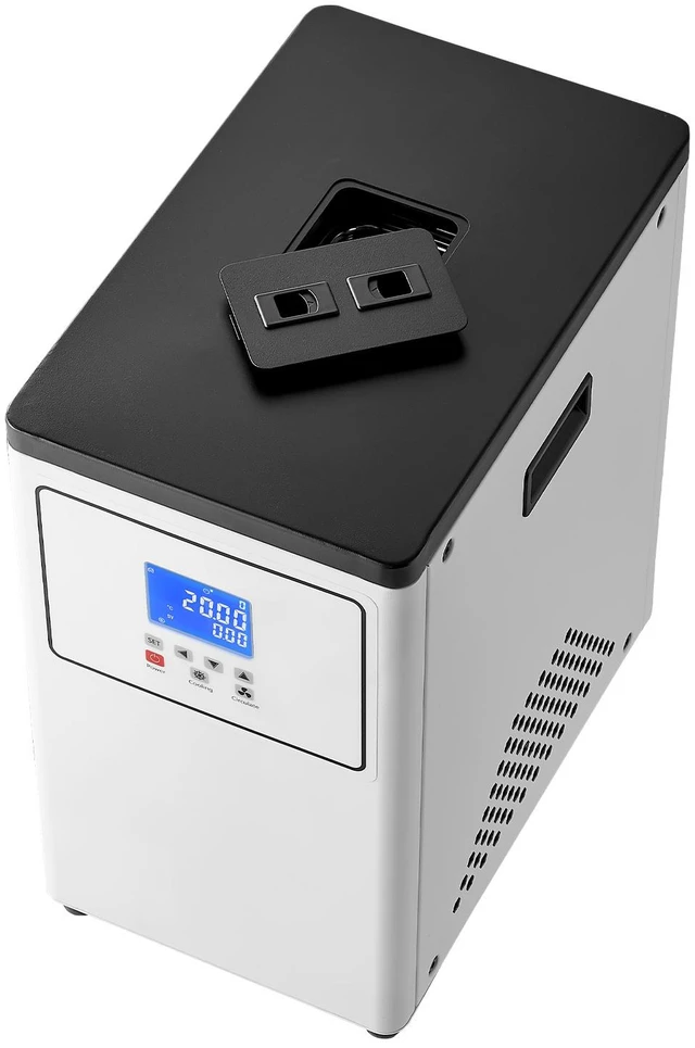 Alt view image 8 of 8 - VEVOR Laboratory Chiller Circulator, -20 to Room Temperature, 3.4 L Internal and External Dual Circulation, Compatible with 2 L Rotary Evaporators for Condenser Reflux and Rapid Cooling