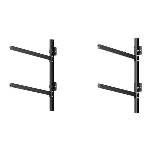 Alt view image 8 of 8 - VEVOR Kayak Storage Rack for 2 Kayaks, Holds 200 lbs, Heavy Duty Adjustable Wall Mount Stand for Indoor Outdoor Garage Shed Dock, Storage Holder for Canoe, Small Boat, SUP, Surfboard & Paddleboard