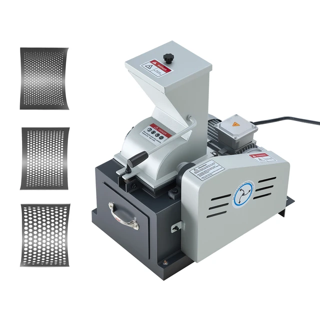 Alt view image 8 of 8 - Hammer Crusher, 2.5KW 220V Electric Rock Stone Shatter Grinder, Glass Crushing Machine with 100 to 200 kg/h Crushing Capacity, Coal Crusher Milling Machine with 0.12/0.24/0.4 inch Sieve Screens
