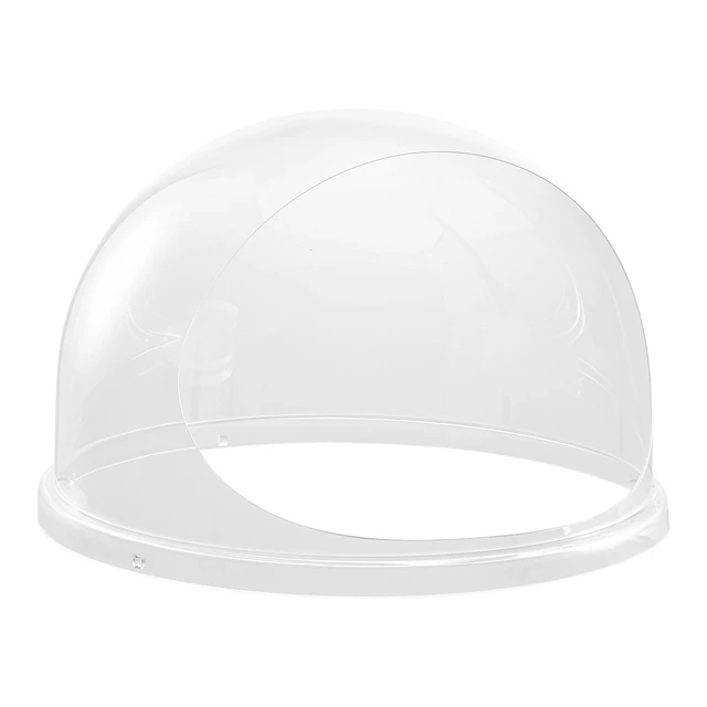 Alt view image 8 of 8 - VEVOR Cotton Candy Machine Cover, Transparent Acrylic Dome Bubble Shield, Cotton Candy Machine Bubble Shield Compatible with 20.5in Cottons Candies Machines Bowl for Party, Shops, Bottom Groove Design