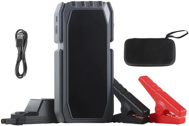 Main image of VEVOR Jump Starter, 1500A Peak, Car Jumper Starter Battery Pack, 12V Portable Lithium Battery Booster, Jump Box Power Bank with 3 Modes Flashlight and Jumper Cable, for Up to 6L Gas/4L Diesel Engines