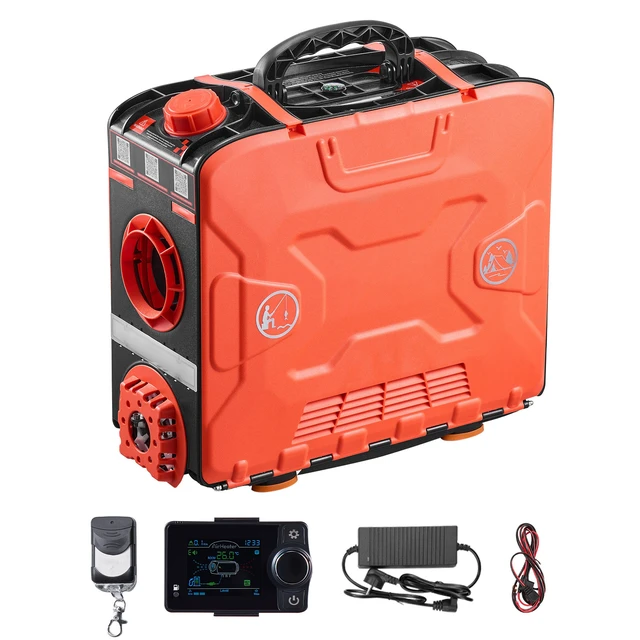 Alt view image 9 of 9 - VEVOR Diesel Heater, 8KW, DC 12V, All in One Portable Diesel Air Heater with Bluetooth APP Control, Remote Control and LCD Screen, 1.2 Gal Fuel Tank for Vehicles, Vans, RVs, Campers, and Garages