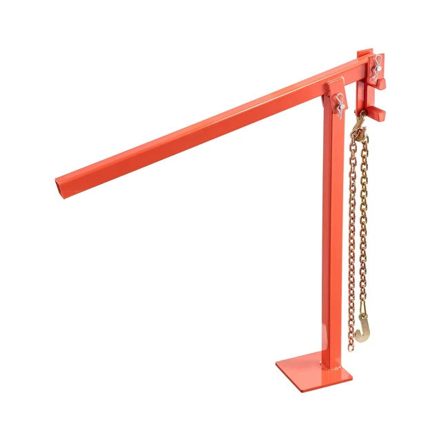 Alt view image 9 of 9 - VEVOR 32 in T Post Puller, Heavy Duty Fence Post Puller with 43 in Lifting Chain, Rust-Resistant Steel, Labor-Saving T-Post Remover Tool for Round Fence Posts, Sign Posts & Tree Stumps