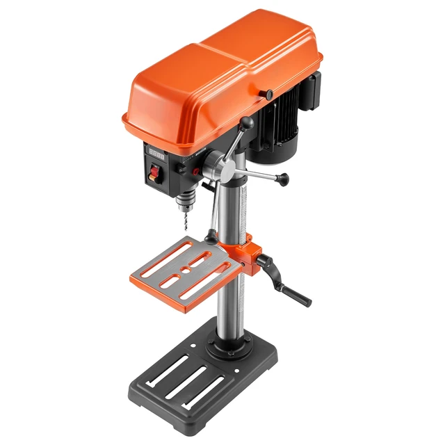 Alt view image 8 of 8 - VEVOR 10-Inch Benchtop Drill Press, 5 Amp, 0.8 HP 600W Bench Drill Press, 530-3140 RPM Variable Speed, 0-45° Tilting Worktable, with Laser and LED Work Light, Tabletop Drilling Machine, for Wood Metal
