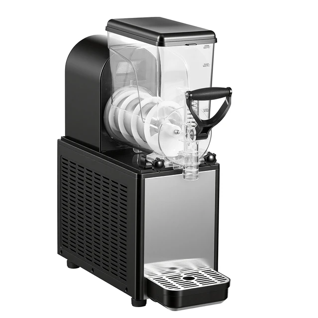Alt view image 8 of 8 - VEVOR Slushie Machine, 6L/1.6Gal Commercial Slushy Maker, Frozen Drink Maker with Self-Cleaning, Margarita Machine for Restaurants Bars Party for Slushie, Margaritas, Milkshake & More