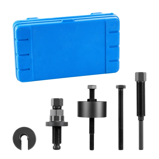 Alt view image 2 of 2 - VEVOR Power Steering Pump Pulley Puller Remover Installer Tool Kit for Ford GM