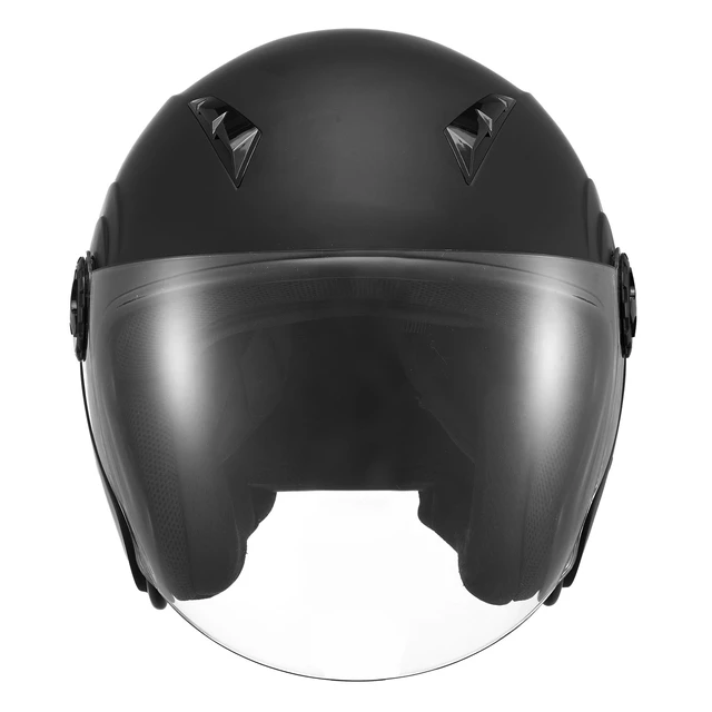 Alt view image 8 of 8 - VEVOR 3/4-Face Motorcycle Helmet Motocross Helmet with Bluetooth Slot