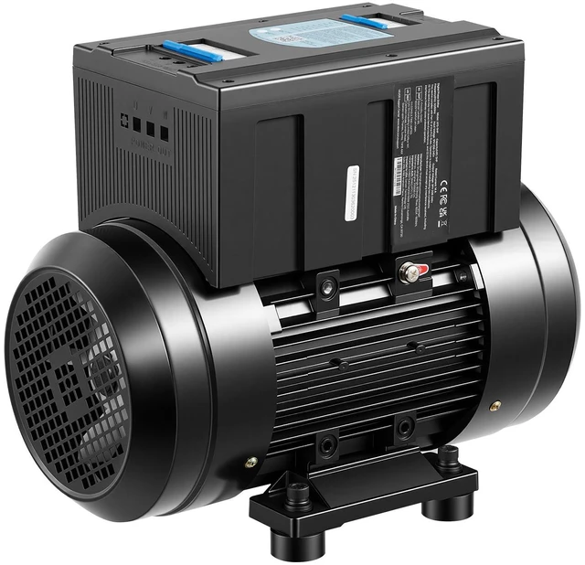 Main image of VEVOR Single Phase to 3-Phase Rotary Converter, 7.5HP 21A 208-240V Input/Output Rotary Phase Converter - Expandable to Higher Horsepower for Heavy-Load Equipment