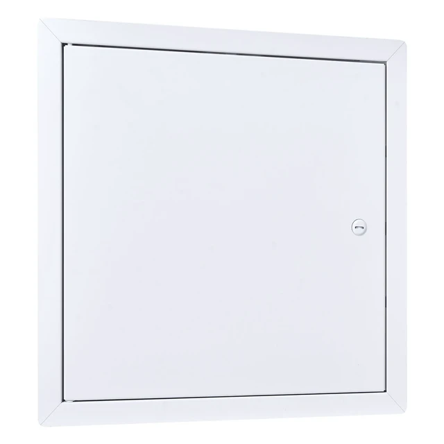 Alt view image 8 of 8 - VEVOR Access Panel for Drywall, 13.3 x 13.3 in Galvanized Steel Access Door, Easy Install Hinged Service Panel with Screwdriver Latch, for Ceiling Plumbing Electrical, 12.4 x 12.4 in Cutout Size White
