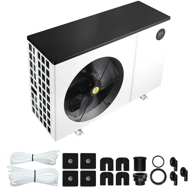 Main image of VEVOR Pool Heat Pump Max 70730 BTU, Electric Pool Heater for Above & In-Ground Up to 19812 Gallons, All-DC Inverter Technology, WiFi & App Remote Control, Multiple Protection for Swimming Party