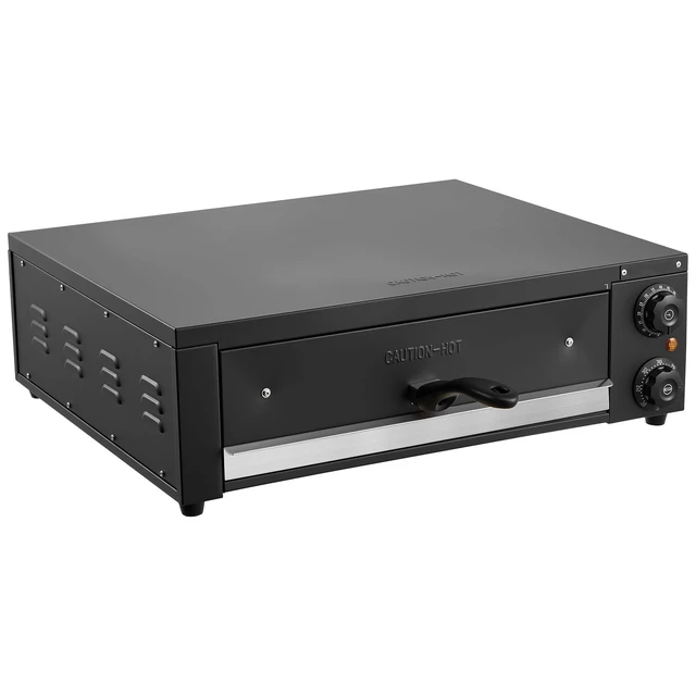 Alt view image 8 of 8 - Electric Pizza Oven, 16 in Countertop Pizza Oven, 77 to 572°F Temp Range, 1750W Indoor Pizzas Maker w/Timing & Temp Control, Pizzas Cooker w/Dual Heat Tube, Grill Rack, for Kitchen & Commercial