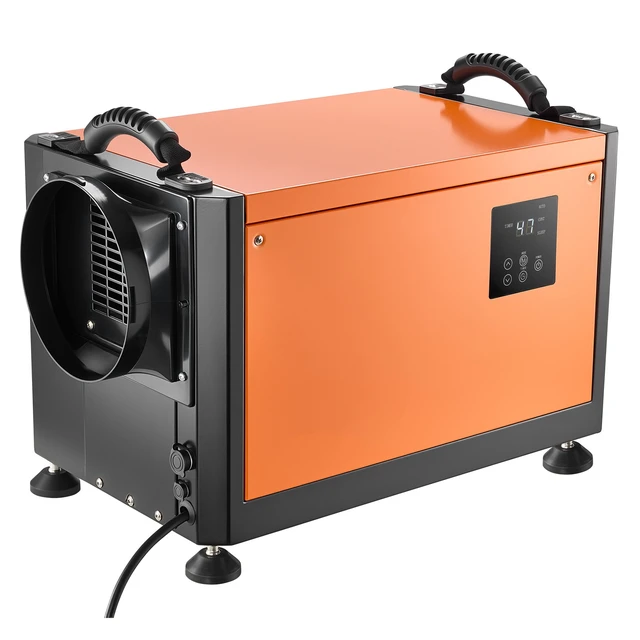 Alt view image 9 of 9 - VEVOR 70 Pints Commercial Dehumidifier with Hose Auto Defrost for Crawl Space
