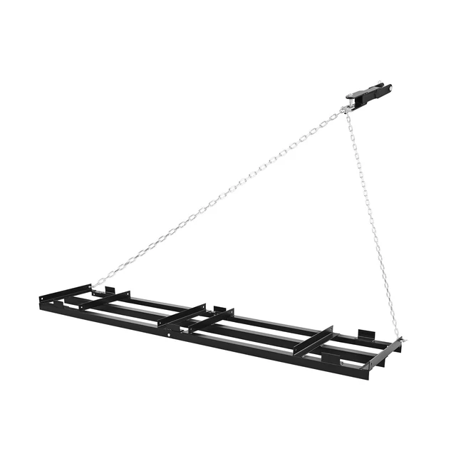 Alt view image 8 of 8 - VEVOR Drag Harrow, 96 x 20 in, Tow-Behind Driveway Grader with Adjustable Width & 50lbs Load Capacity, Heavy Duty Lawn Leveling Rake, Galvanized Steel Gravel Driveway Drag, Fits ATVs UTVs Tractors