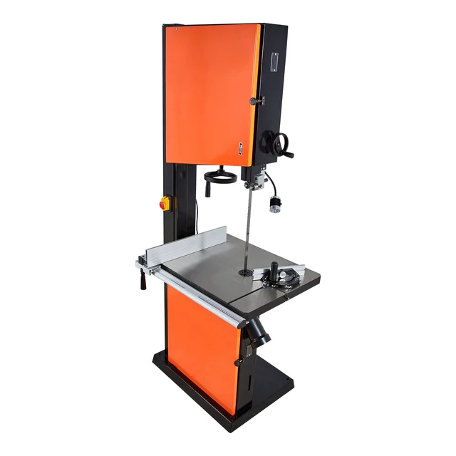 Alt view image 8 of 8 - VEVOR Woodworking Bandsaw, 18-Inch, Band Saw with 2240W 3HP Motor, 16-Inch Maximum Cutting Height, 27.2 x 20 in Cast Iron Table, with 360° Work Light, Miter Gauge, Fence, Band Saw for Woodworking