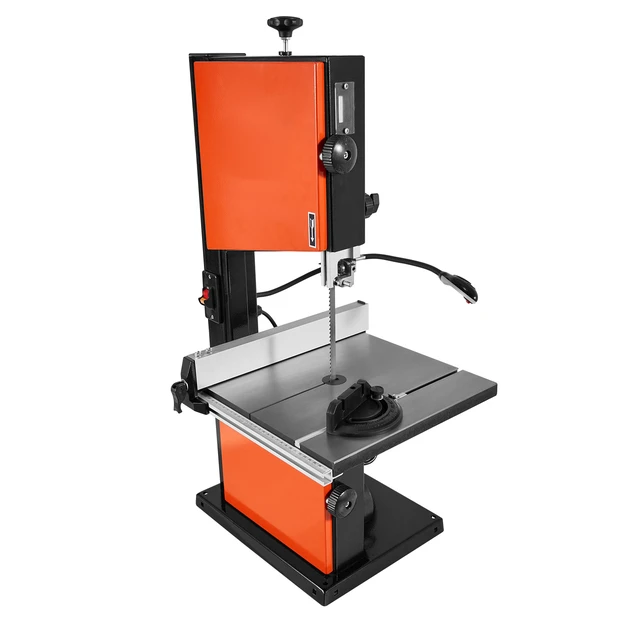 Alt view image 9 of 9 - Band Saw, 10-Inch, Two-Speed Benchtop Bandsaw with 373W 1/2 HP Motor, 6 in Max Cutting Height, 13.2 x 13.4 in Cast Iron Table, with 360° Work Light, Miter Gauge, Fence, Band Saw for Woodworking