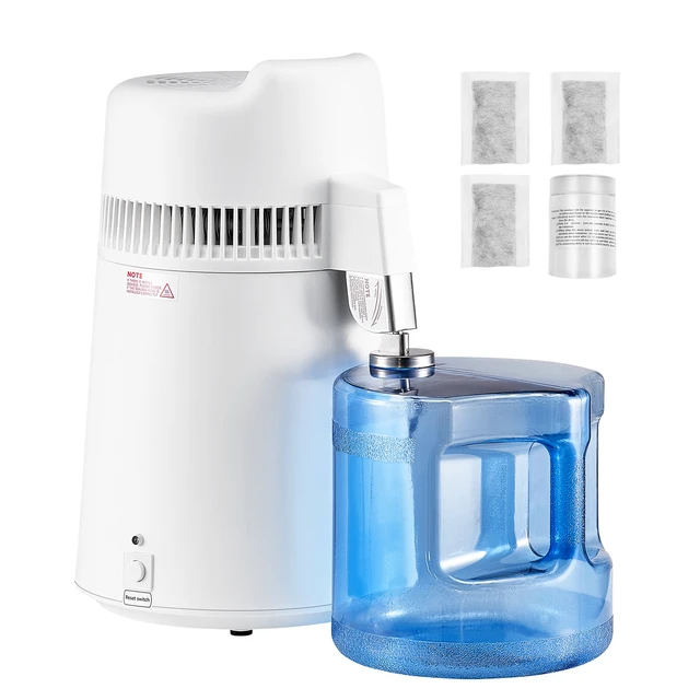 Alt view image 10 of 10 - VEVOR 6L Water Distiller Home Countertop Purifier Machine 900W Plastic Stainless Steel