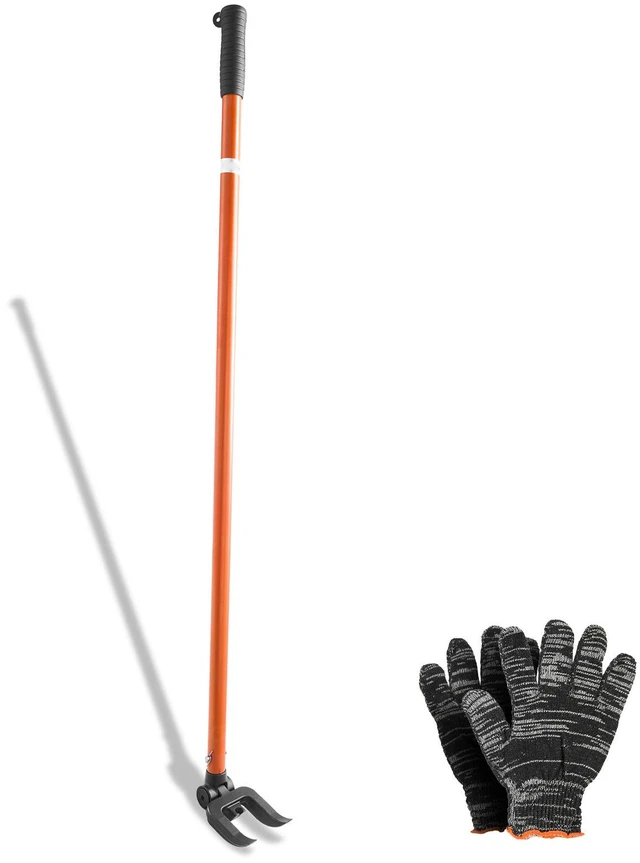 Alt view image 9 of 9 - Pallet Buster Tool, 44 Inch Carbon Steel Handle Wrecking Pry Bar, 2000 lbs Weight Capacity, Heavy Duty Deck Board Removal Tool, Breaker Bar for Flooring, Framing, Roofing, Trim, Drywall