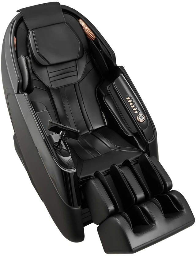 Main image of VEVOR Massage Chair, 4D Zero-Gravity Full Body Massage Chair with Extendable Footrest, Automatic Modes, Airbags, Waist & Leg Heating, Bluetooth Speaker, Touchscreen Control, for Home and Office Use