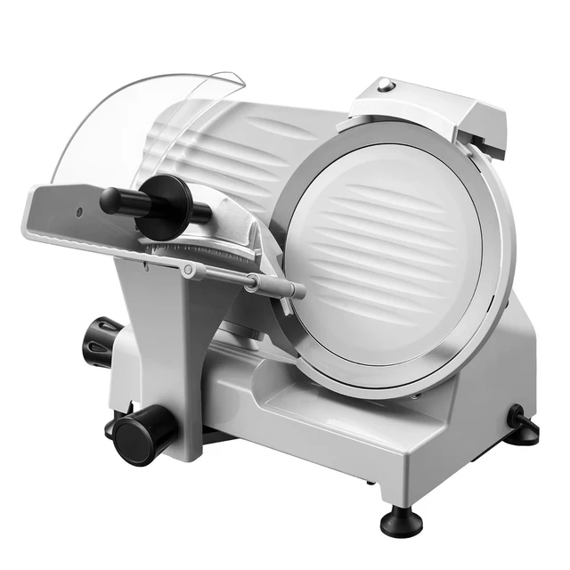 Alt view image 8 of 8 - VEVOR Commercial Meat Slicer, 300W Electric Cutter, Removable 10" Carbon Steel Blade and Food Tray, 0-0.47" Adjustable Thickness Food Slicer Machine,for Frozen Meat, Ham, Baguett, Steak, ETL Approved