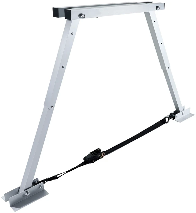 Alt view image 2 of 2 - Vevor Universal RV Stabilizer, RV Bumper Stabilizer for Trailers, Campers, Fifth Wheel, Compact Foldable Design for Easy Storage, Adjustable Height from 12 inch to 28 inch, Reduces RV Wobble, 1 Pack