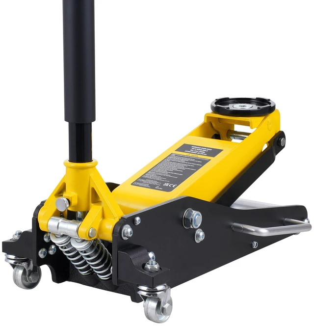 Alt view image 8 of 8 - VEVOR Low Profile Floor Jack 2 Ton Heavy Duty Dual Piston Rapid Pump