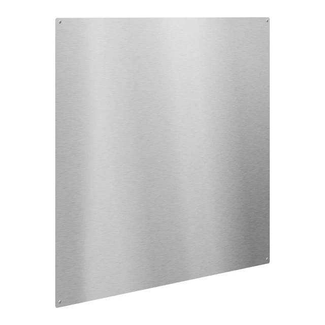 Alt view image 8 of 8 - VEVOR 30" x 30" Stainless Steel Backsplash for Stove, Ultra Flat Splatter Guard, Wall Shield Range Hood Backsplash, Easy Clean Kitchen Wall Metal Panel, Pre-Drilled Holes for Easy Installation, Silver
