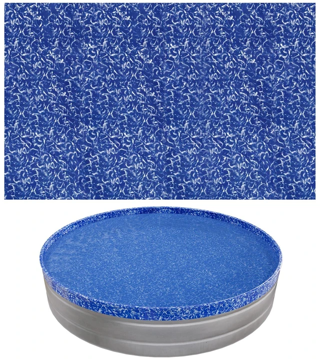 Main image of VEVOR 10ft Pool Liner, Round Overlap Swimming Pool Liner for 27.5 in Wall Height, Heavy Gauge Vinyl, Easy Install with Leak-Proof Patches, Designed for Steel Sided Above-Ground,Outdoor, Crystal