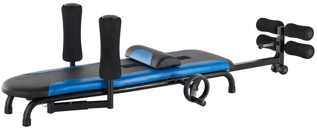 Main image of VEVOR Inversion Table, 350 lbs Capacity Heavy Duty Back Inverter Stretcher, Inverted Table with Stable Structure, Adjustable Armrests, Decompression Tables for Shoulders, Neck, Back, Knees