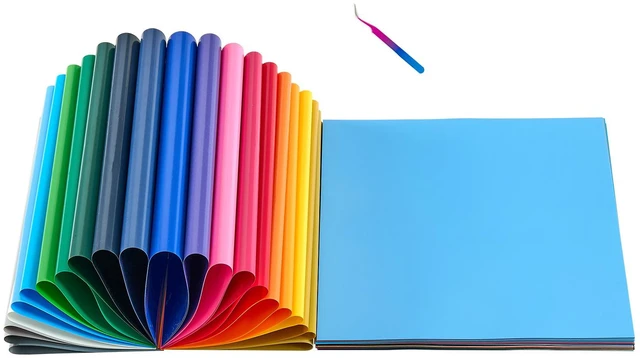 Alt view image 2 of 2 - VEVOR Heat Transfer Vinyl HTV Iron on Vinyl Bundle 80 Pack 12 x 12 in Multicolor