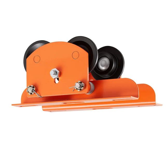 Alt view image 8 of 8 - VEVOR Electric Hoist Manual Trolley, 1100 lbs/0.5 Ton Load for PA200 PA250 PA300 PA400 PA500, Push Beam Trolley with Dual Wheels, 2.68"-4.33" Adjustable Beam Flange Width for Straight & Curved I-Beam