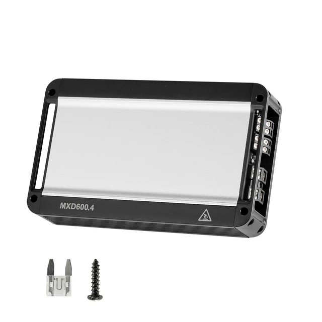 Alt view image 8 of 8 - VEVOR 4 Channel Car Audio Amplifier 2 Ohm Stable Bridgeable Class D Full Range Amp Max Power 4 x 420W @ 4 Ohm / 4 x 600W @ 2 Ohm for Car SUV Truck Off-Road