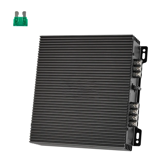 Alt view image 7 of 7 - VEVOR 2 Channel Car Audio Amplifier 2 Ohm Stable Bridgeable Class A/B Full Range Stereo Amp Max Power 2 x 300W @ 4 Ohm / 2 x 600W @ 2 Ohm for Car SUV Truck Off-Road