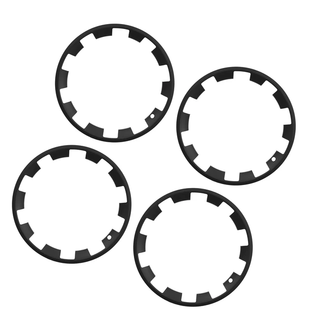 Alt view image 8 of 8 - VEVOR Hubcaps Wheel Covers for 2025 Tesla Model Y, 20 Inch Set of 4 Wheel Rim Cover Hubcaps OEM Style Replacement, R20 Size Snap On Car Hub Caps, Premium Sturdy 10-Spoke ABS Tire Rim Caps, Matte Black