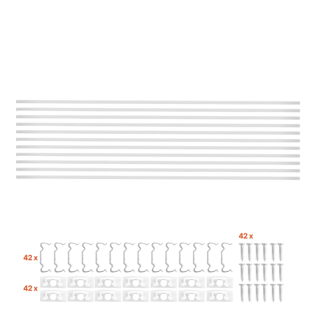 Alt view image 8 of 8 - VEVOR 10-Pack 6.6 ft/2M Plus-Size U Shape LED Aluminum Channel, with Milky Cover, End Caps and Mounting Clips, Aluminum Profile for LED Strip Light, Easy Installation, for Under Cabinet Ceiling Coves