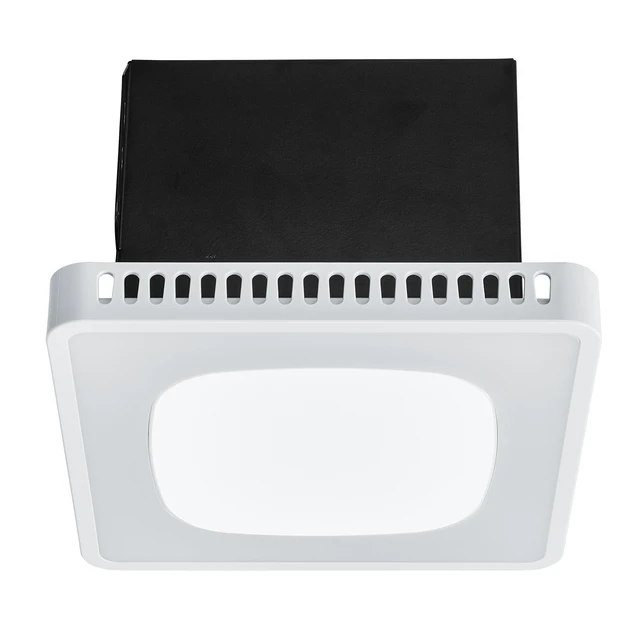 Alt view image 9 of 9 - Bathroom Exhaust Fan, 80-110-130 CFM Bathroom Vent with Seven Colors RGB Lights, 1.5 Sones Low-Noise, Premium DC Motor Ceiling Fan for KTV Laundry Room, Storage Room, Ventilation, White